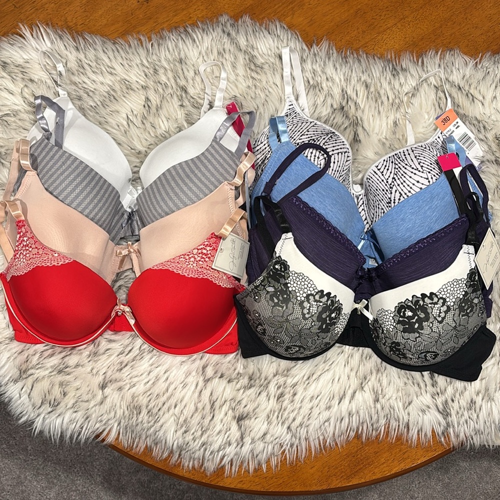 NWT 13 Pieces BODY NATURALS BRA BUNDLE